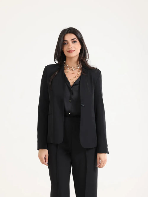 Oversized Chic Blazer Black