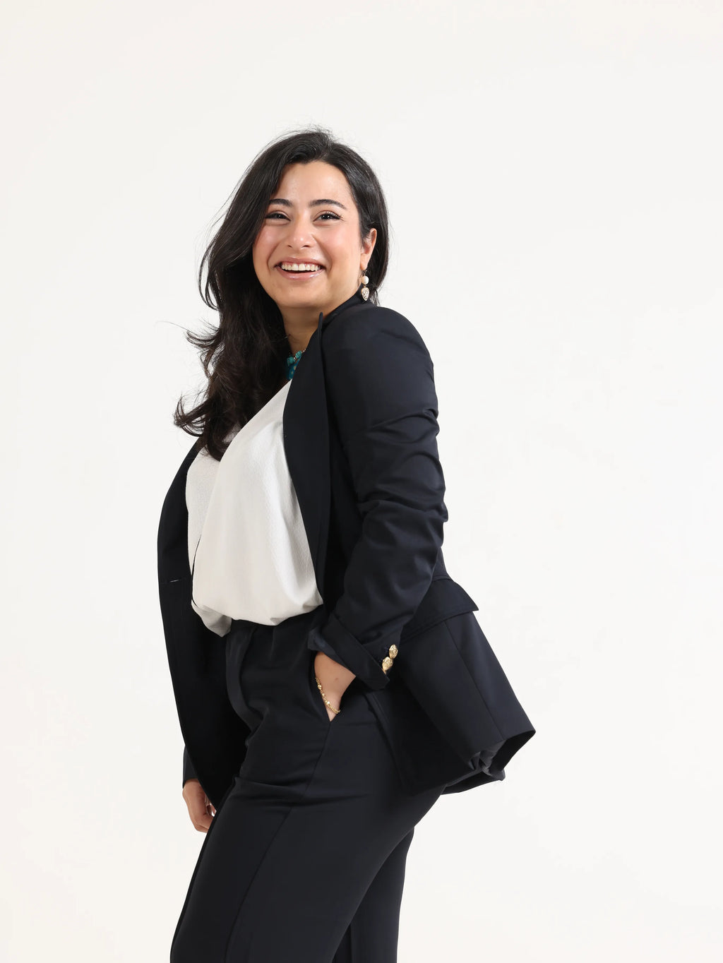 Slim Fit Blazer Dark Navy - Equality has a brand