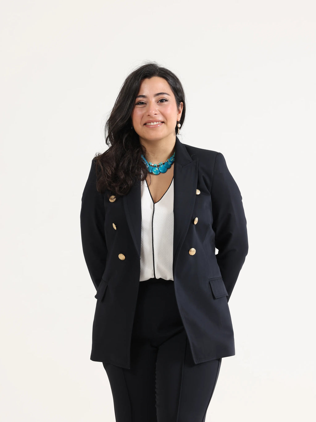 Slim Fit Blazer Dark Navy - Equality has a brand