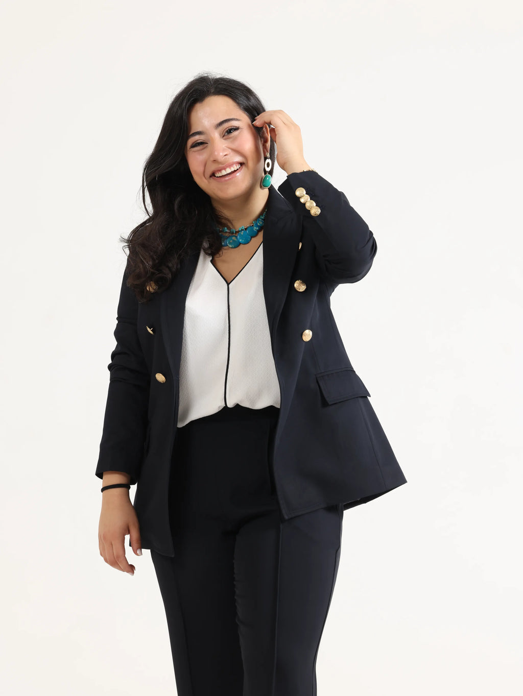 Slim Fit Blazer Dark Navy - Equality has a brand