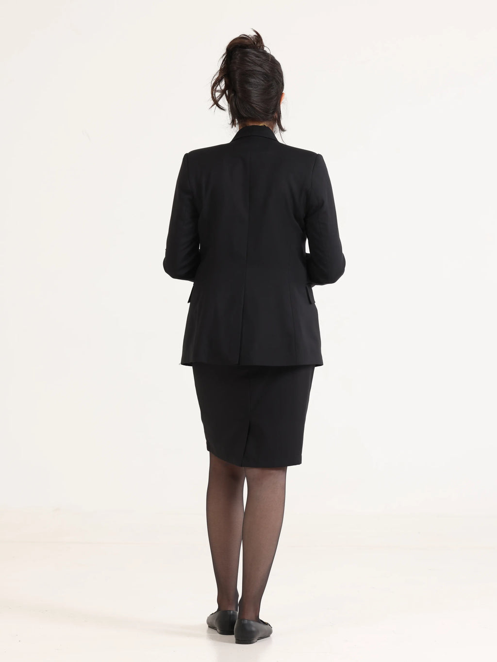 Slim Fit Blazer Black