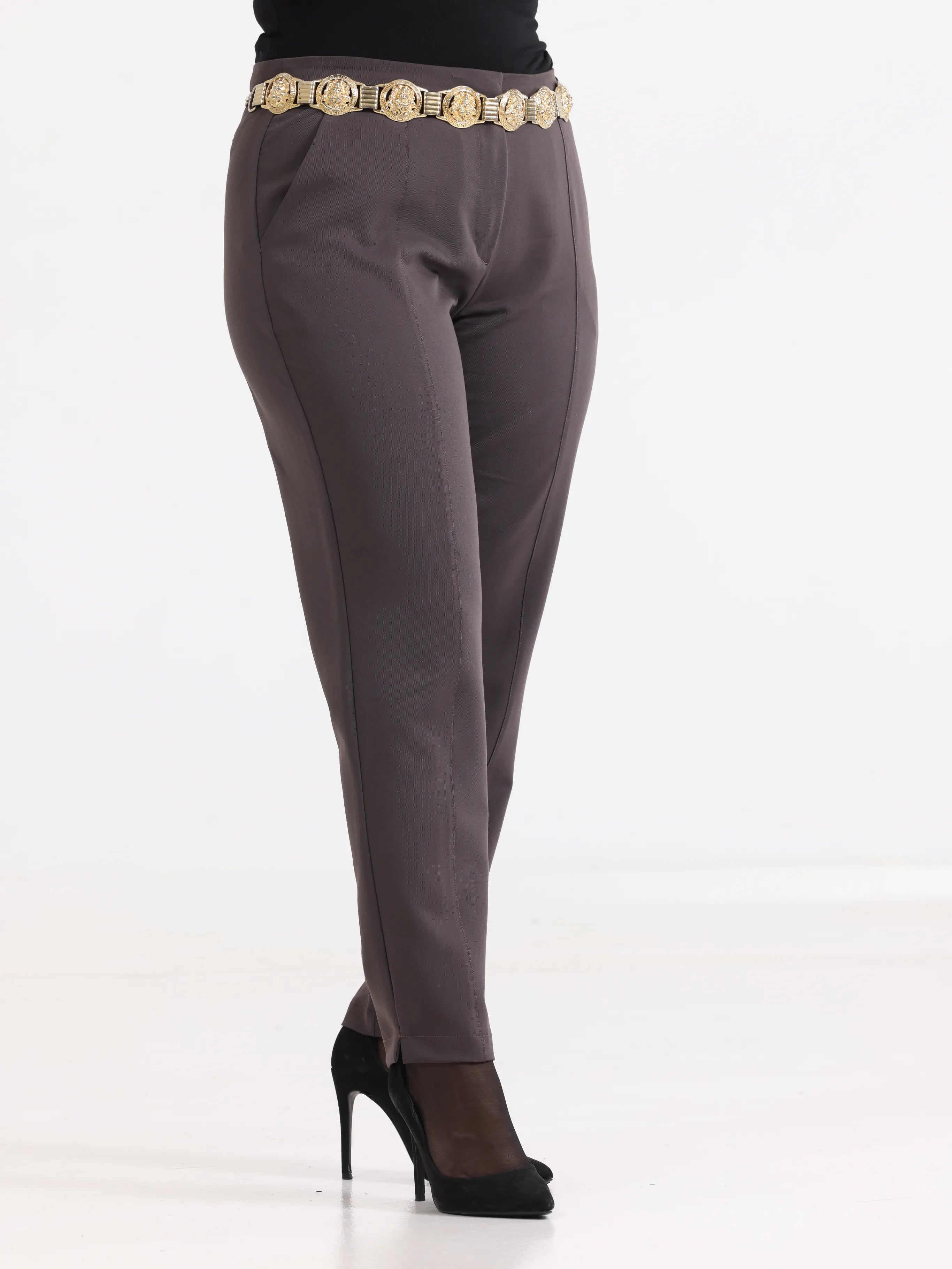 Straight Pants Khaki