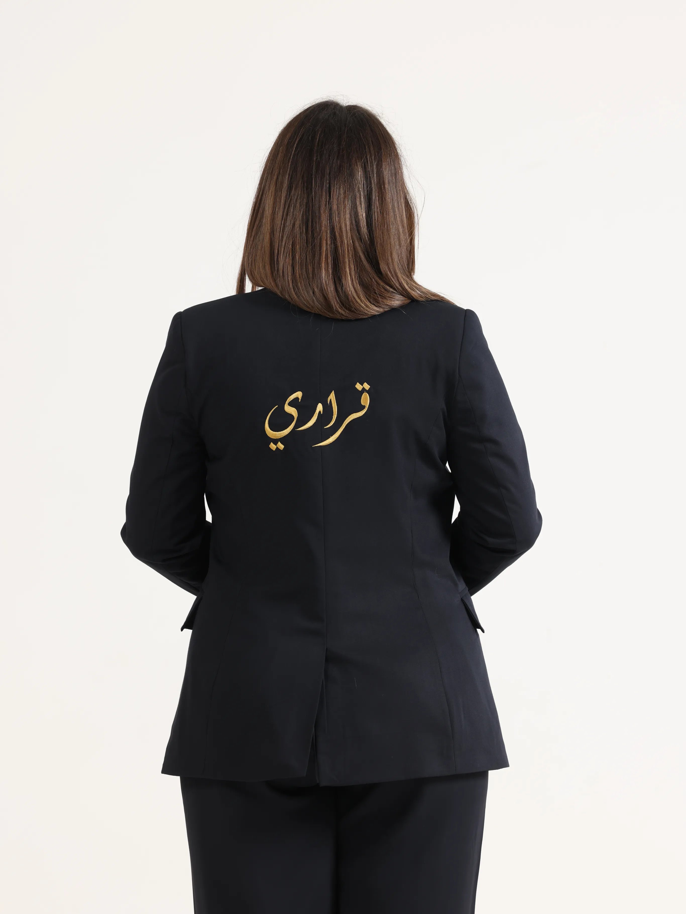 Slim Fit Blazer Dark Navy - قراري