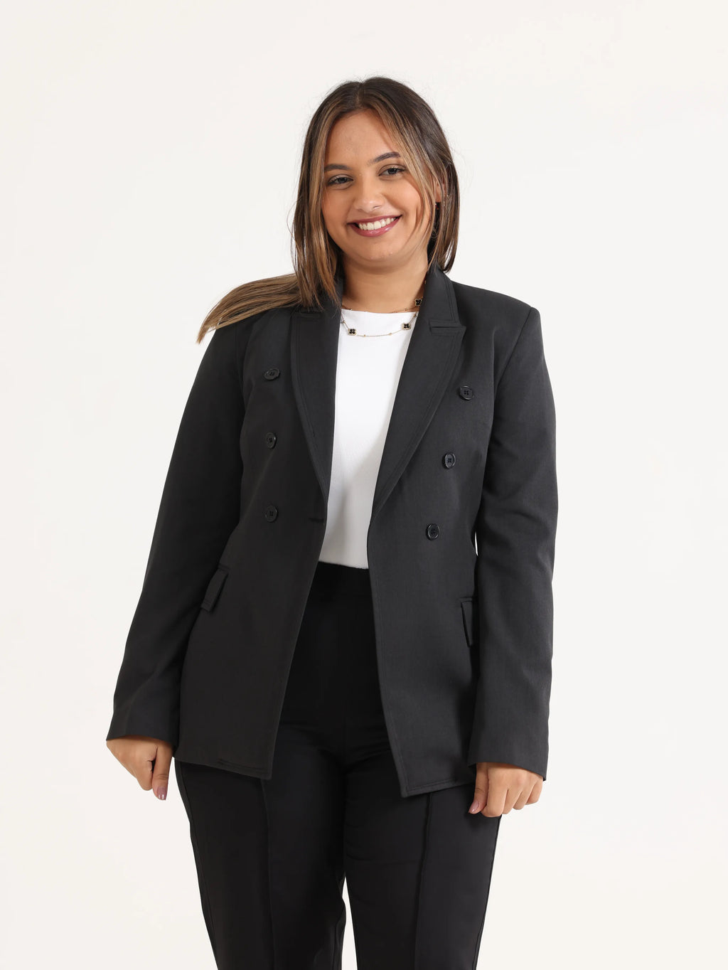 Slim Fit Blazer Dark Grey - 10,452 سبب لحبّك